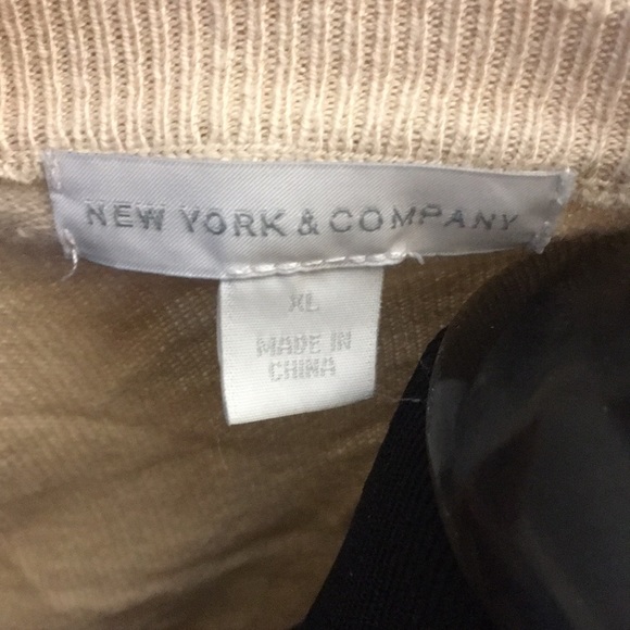 New York & Company | Sweaters | New York Co Black Lace Cardigan Xl ...